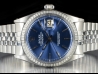 Rolex Datejust 36 Blu Jubilee Blue Jeans  Watch  1603